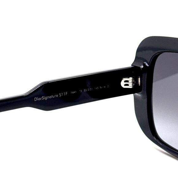 New, CHRISTIAN DIOR Sunglasses Signature S11F 14A1 Authentic - Picture 8 of 12